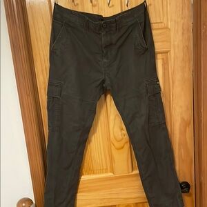 Men's Charcoal Cargo Pants